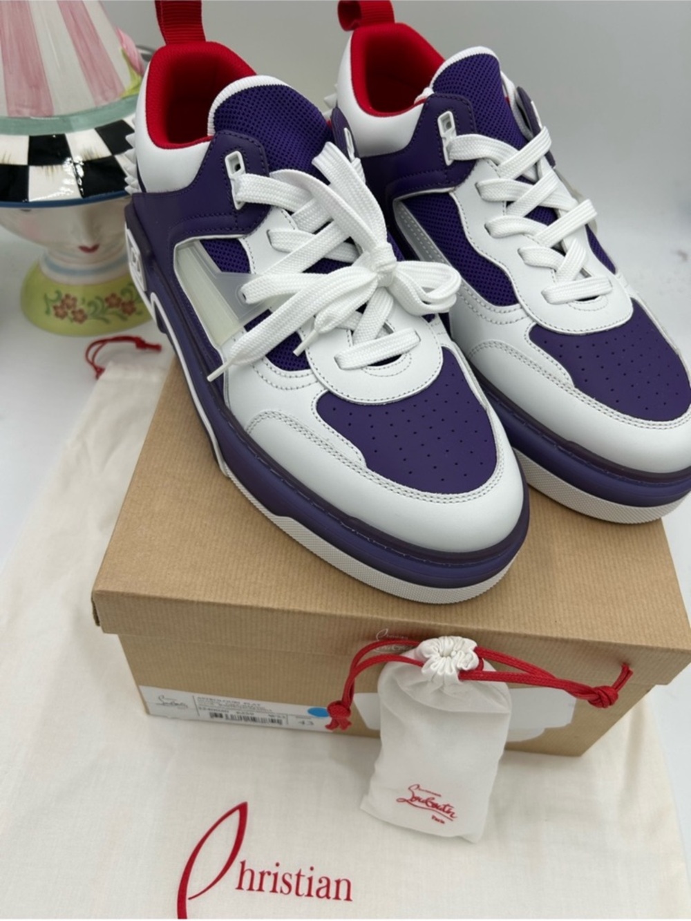 Christian Louboutin men's ASTROLOUBI sneaker . Size 43 - Picture 3 of 9